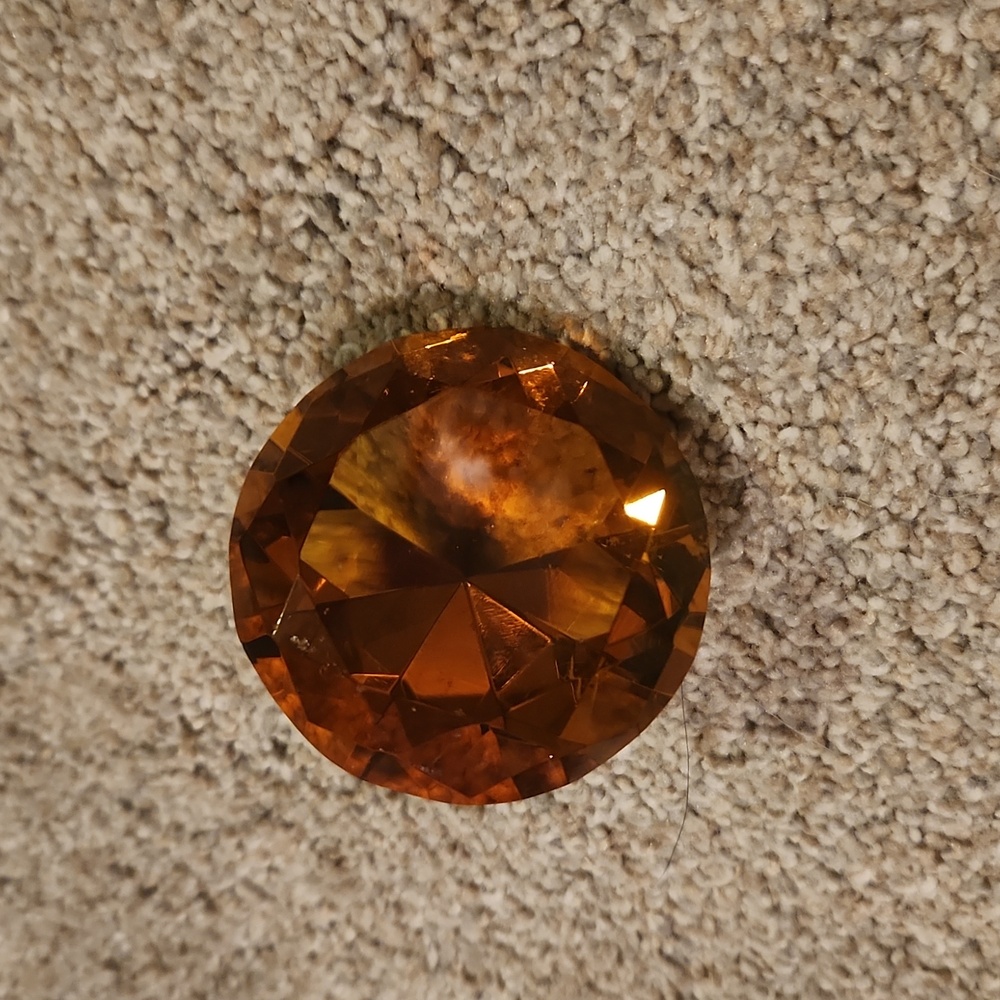 Faux Diamond Gemstone